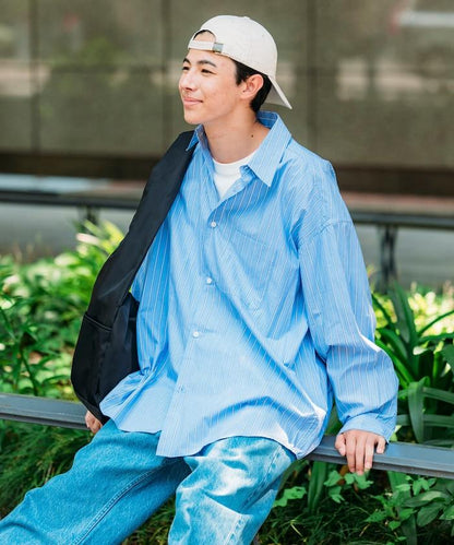 寬鬆版型常規領襯衫