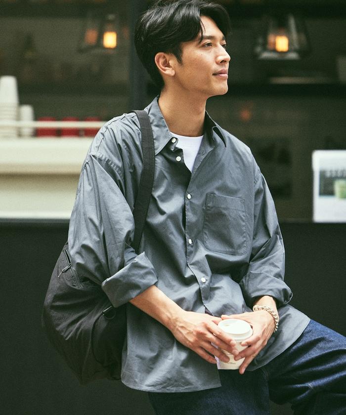 寬鬆版型常規領襯衫