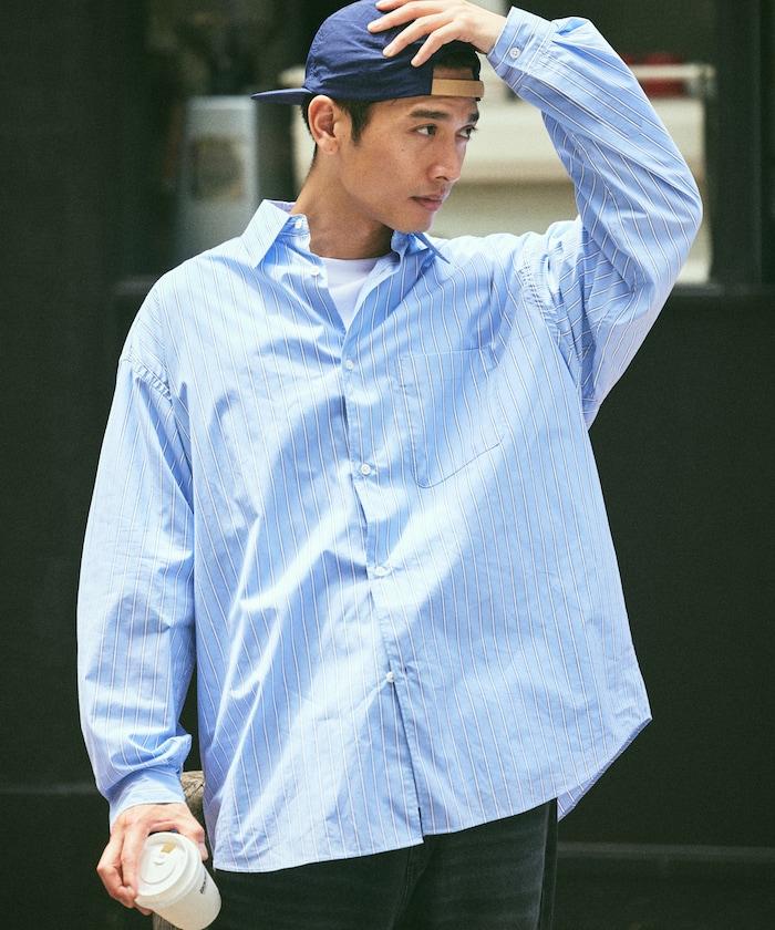 寬鬆版型常規領襯衫