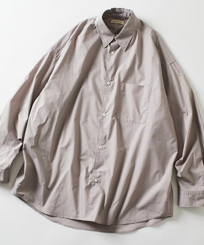 寬鬆版型常規領襯衫