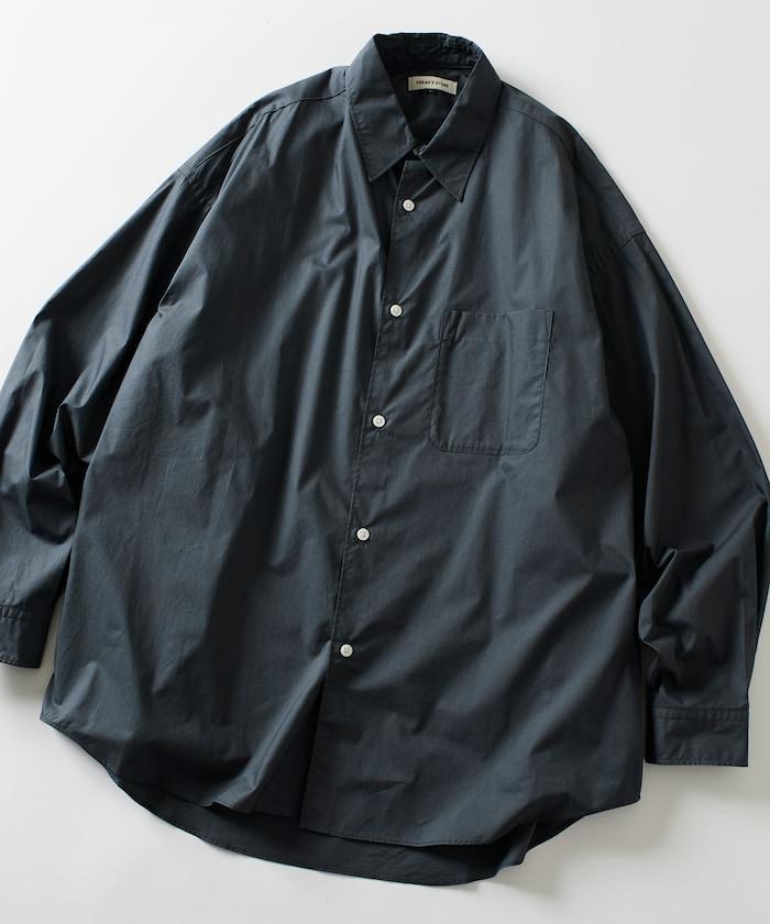 寬鬆版型常規領襯衫