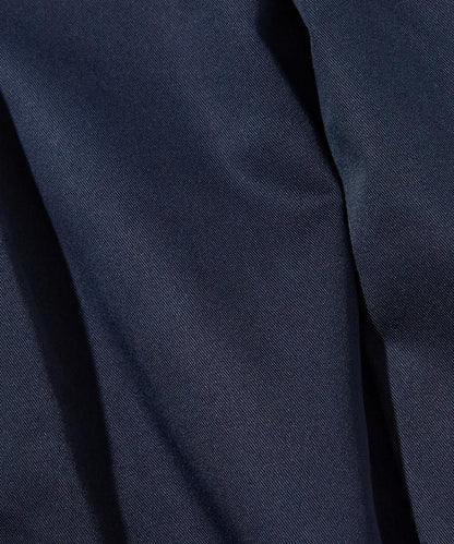 寬鬆版型斜紋打褶錐形褲