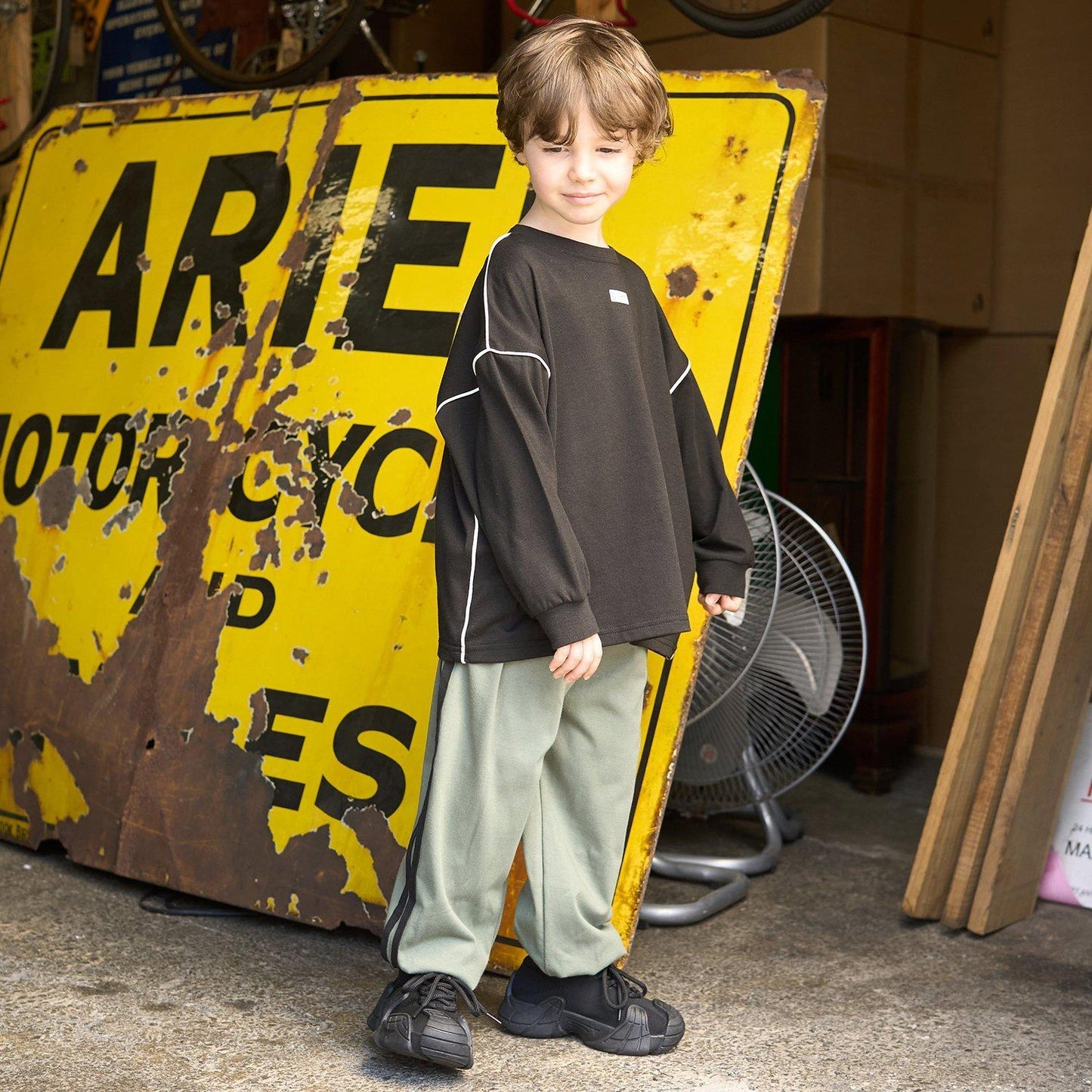 【MNCM】【舒適天竺】滾邊寬鬆T恤