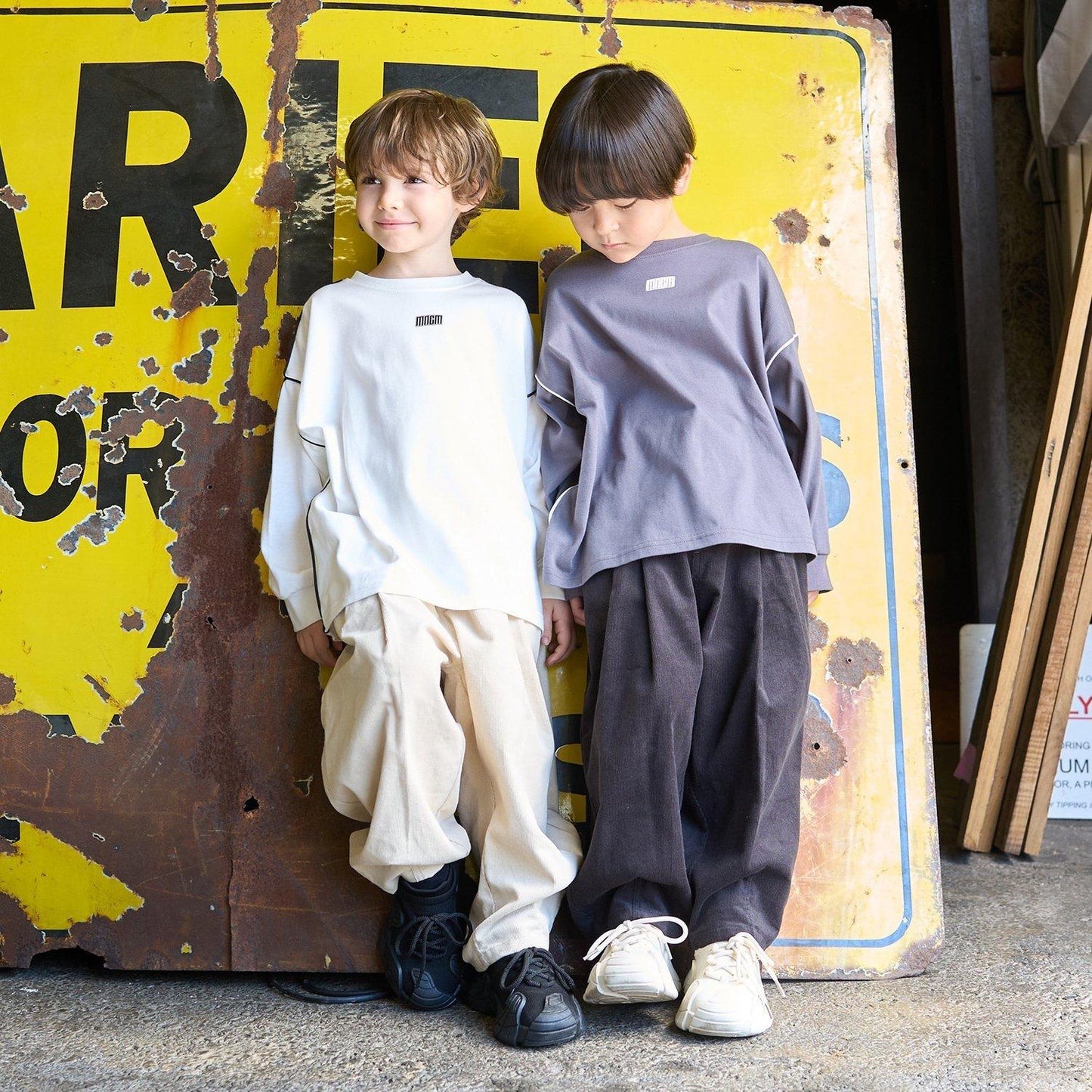 【MNCM】【舒適天竺】滾邊寬鬆T恤