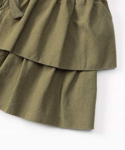 女童馬甲×長袖T恤套裝