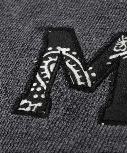 異材質拼接套頭衫