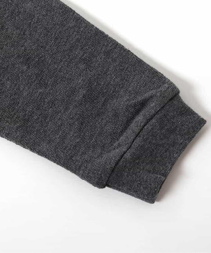 異材質拼接套頭衫