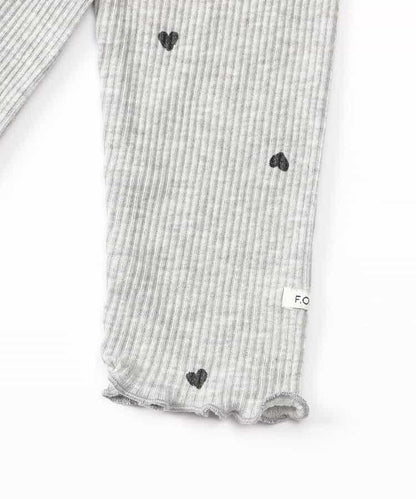 女童馬甲×長袖T恤套裝