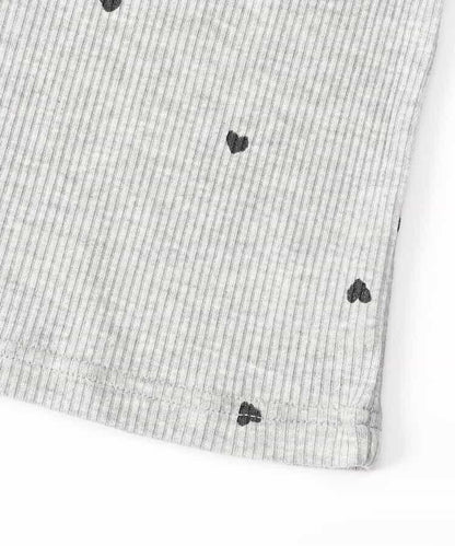 女童馬甲×長袖T恤套裝