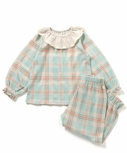 荷葉邊領家居服