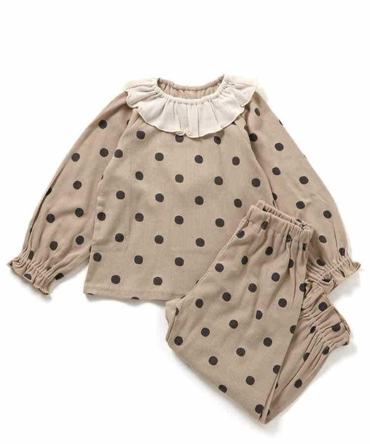 荷葉邊領家居服