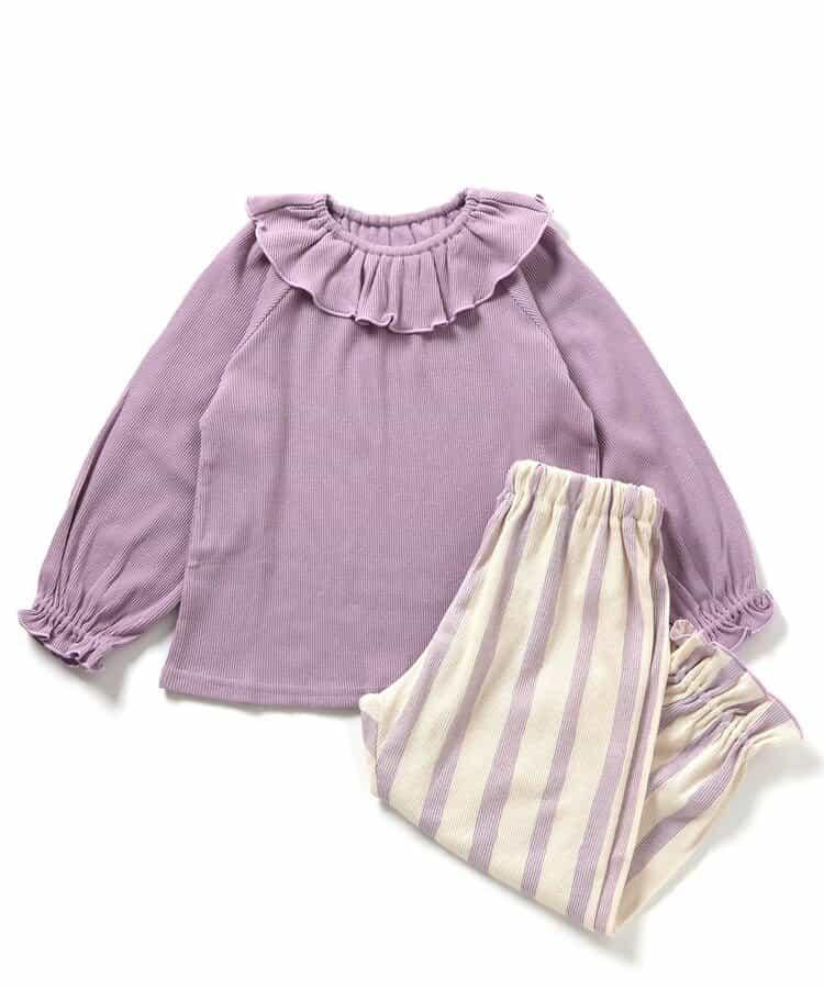 荷葉邊領家居服