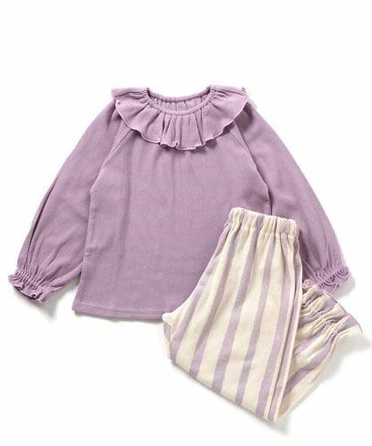 荷葉邊領家居服