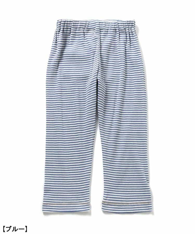 圓形標誌條紋羅紋家居服