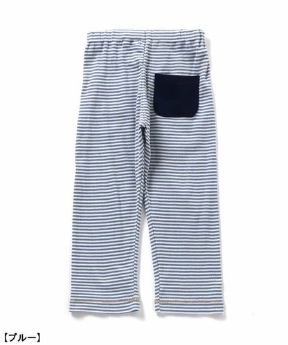 圓形標誌條紋羅紋家居服