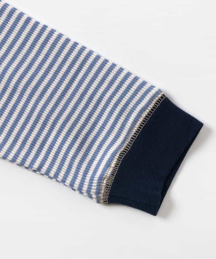 圓形標誌條紋羅紋家居服