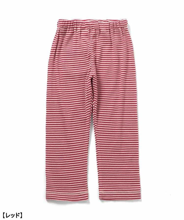 圓形標誌條紋羅紋家居服