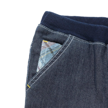 恐龍圖案長款直筒褲