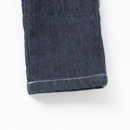 恐龍圖案長款直筒褲