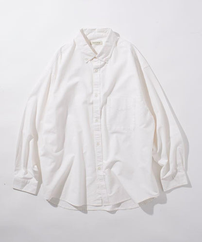 寬鬆版型牛津紡扣領襯衫