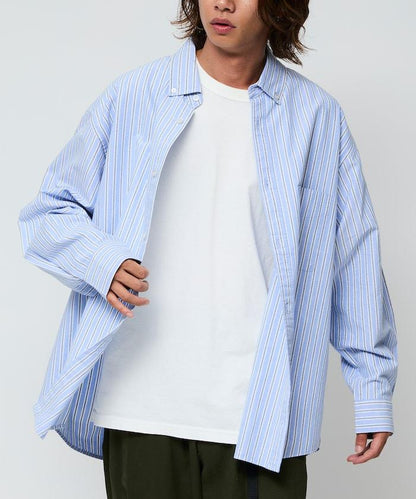 寬鬆版型牛津紡扣領襯衫