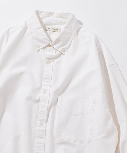 寬鬆版型牛津紡扣領襯衫