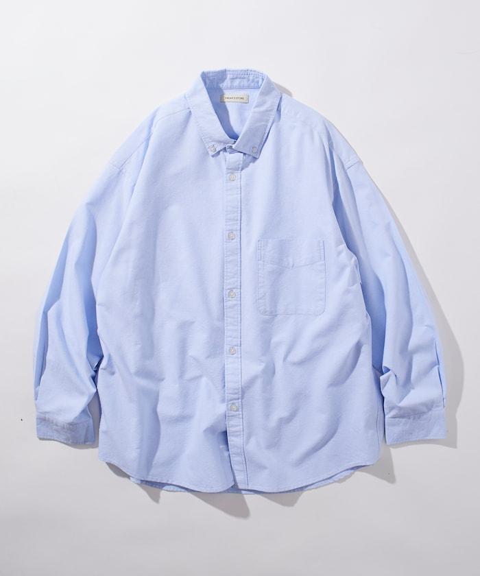 寬鬆版型牛津紡扣領襯衫