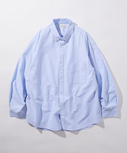 寬鬆版型牛津紡扣領襯衫