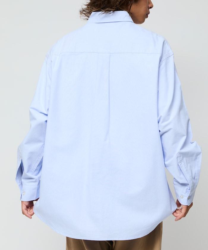 寬鬆版型牛津紡扣領襯衫