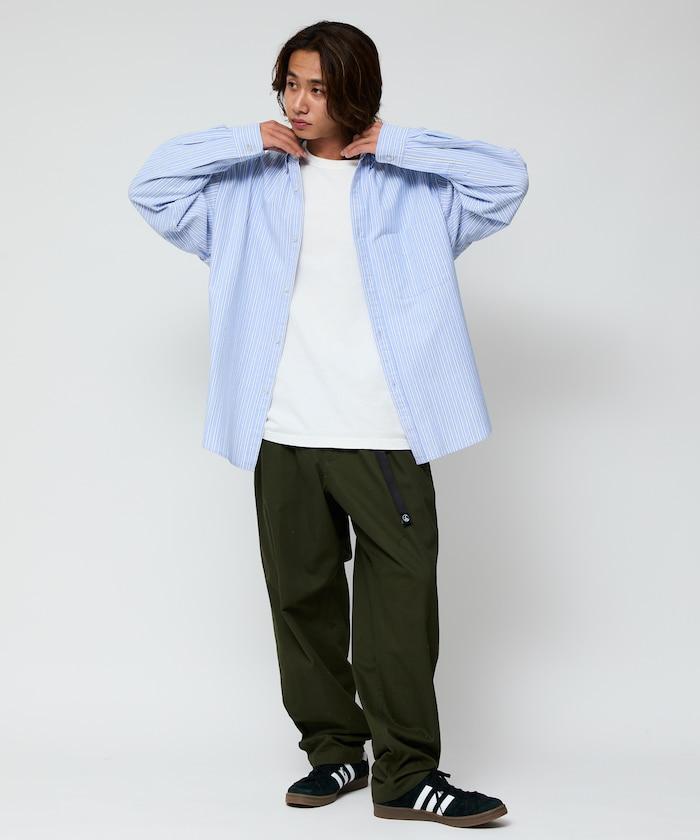 寬鬆版型牛津紡扣領襯衫