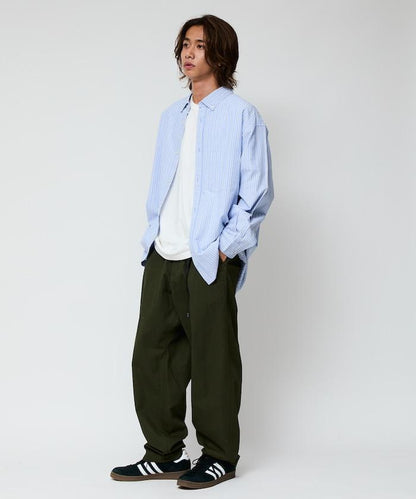 寬鬆版型牛津紡扣領襯衫