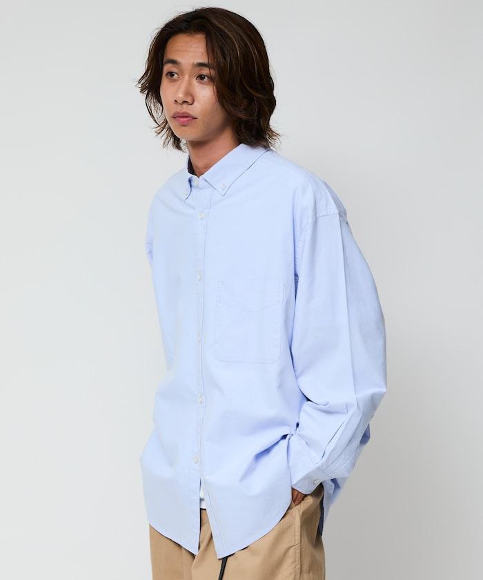 寬鬆版型牛津紡扣領襯衫