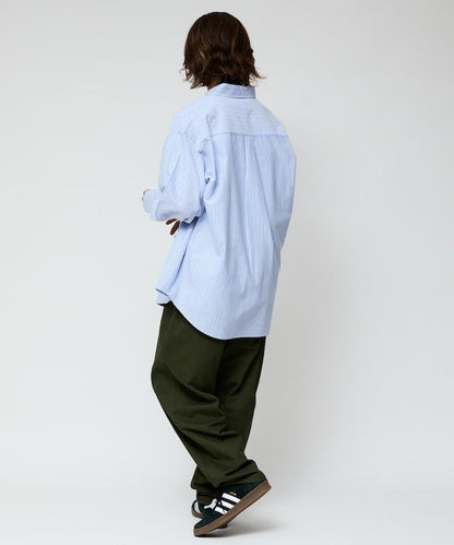 寬鬆版型牛津紡扣領襯衫