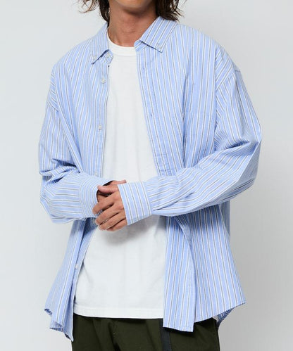 寬鬆版型牛津紡扣領襯衫