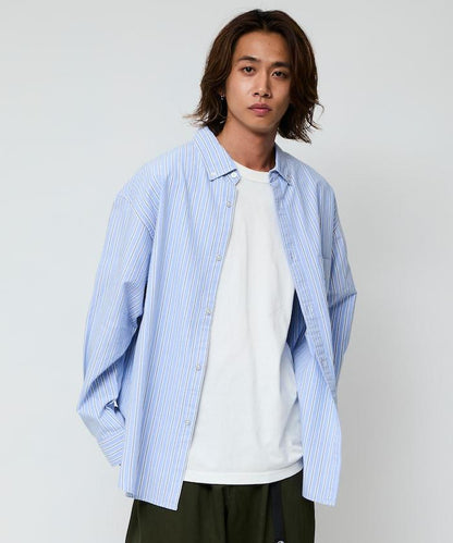 寬鬆版型牛津紡扣領襯衫