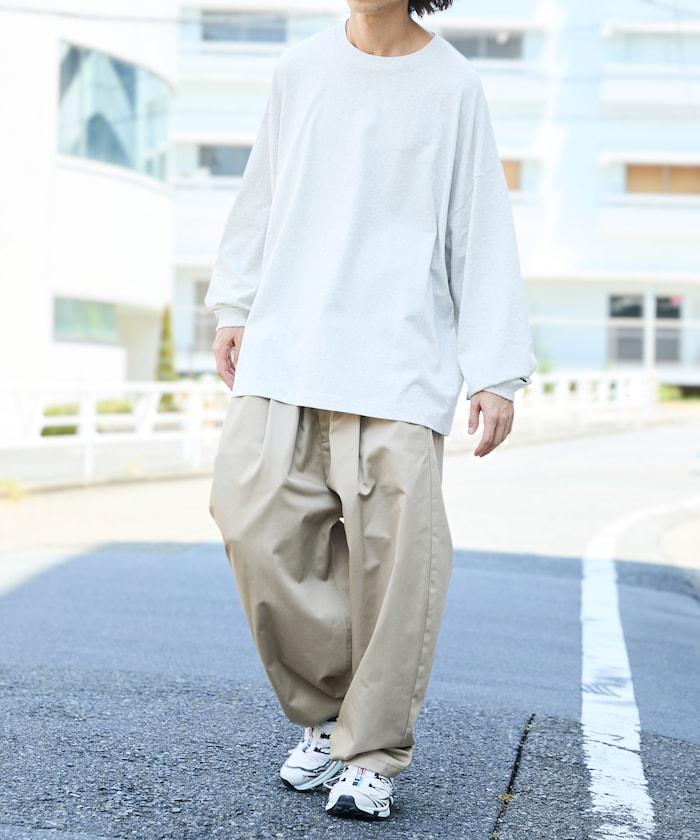 寬鬆版型 單點刺繡 圓領 長袖T恤