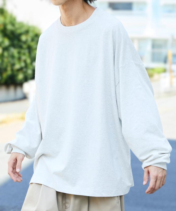 寬鬆版型 單點刺繡 圓領 長袖T恤