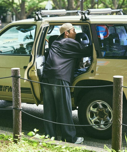 9盎司重磅寬鬆版型圓領長袖T恤/重磅/長袖T恤