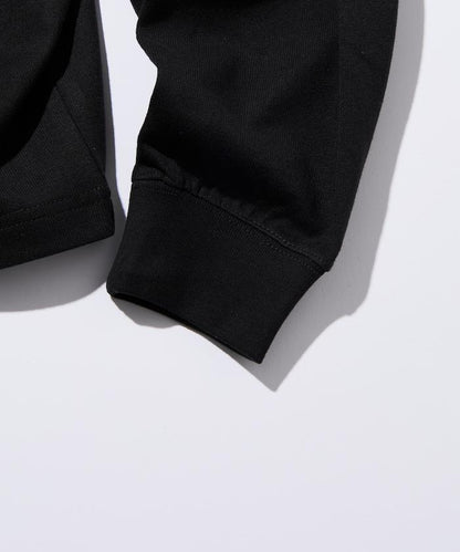 9盎司重磅寬鬆版型亨利領長袖T恤/重磅/長袖T恤