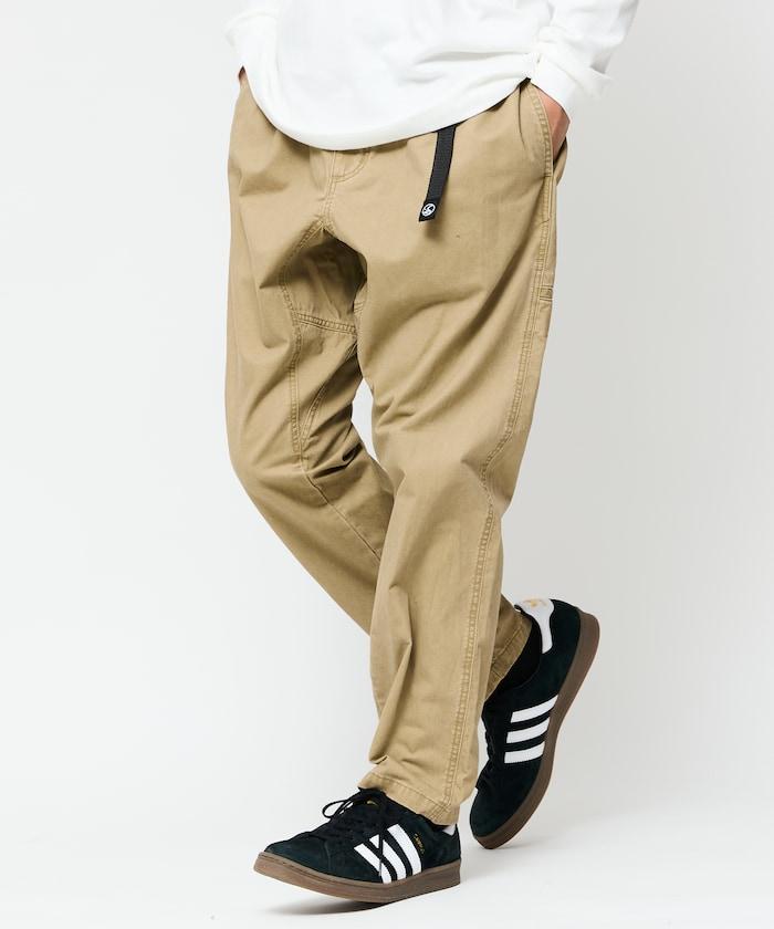 FREAK'S STORE OUTDOORS/フリークスアウトドアーズ 修身款服裝染色攀巖褲