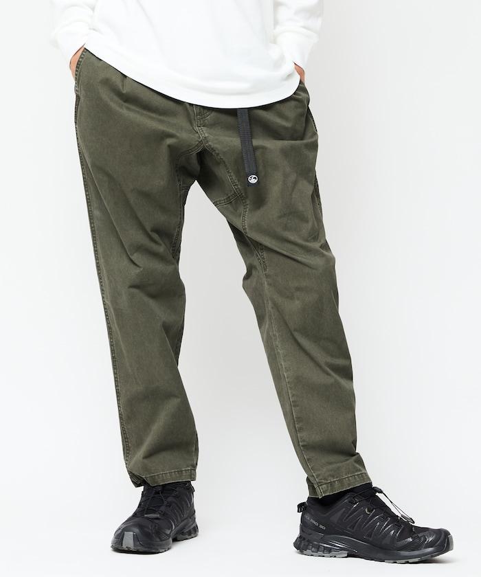 FREAK'S STORE OUTDOORS/フリークスアウトドアーズ 修身款服裝染色攀巖褲