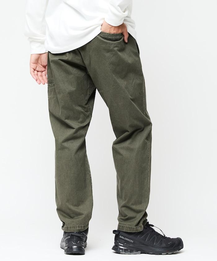 FREAK'S STORE OUTDOORS/フリークスアウトドアーズ 修身款服裝染色攀巖褲