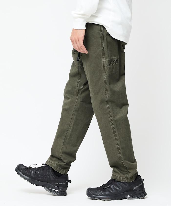 FREAK'S STORE OUTDOORS/フリークスアウトドアーズ 修身款服裝染色攀巖褲