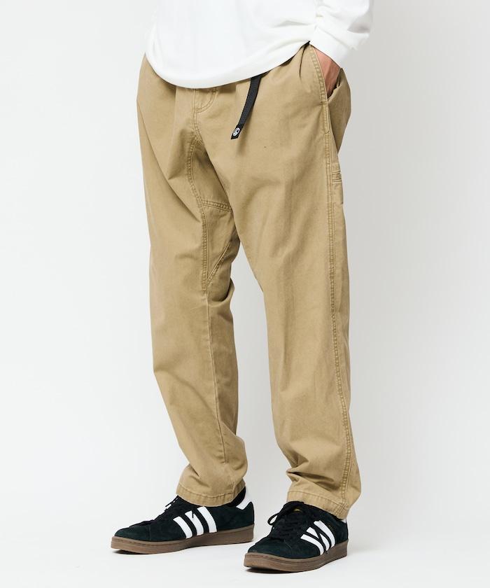 FREAK'S STORE OUTDOORS/フリークスアウトドアーズ 修身款服裝染色攀巖褲