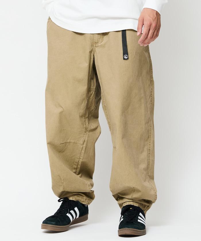 FREAK'S STORE OUTDOORS/フリークスアウトドアーズ 寬鬆版型服裝染色攀巖褲