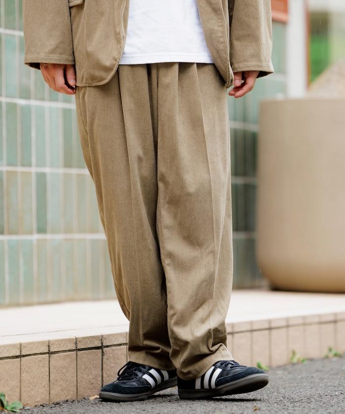 Relax Fit 寬鬆燈芯絨西裝夾克套裝