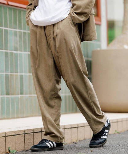 Relax Fit 寬鬆燈芯絨西裝夾克套裝