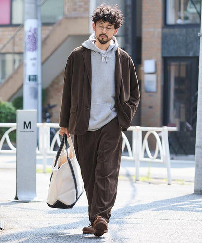 Relax Fit 寬鬆燈芯絨西裝夾克套裝