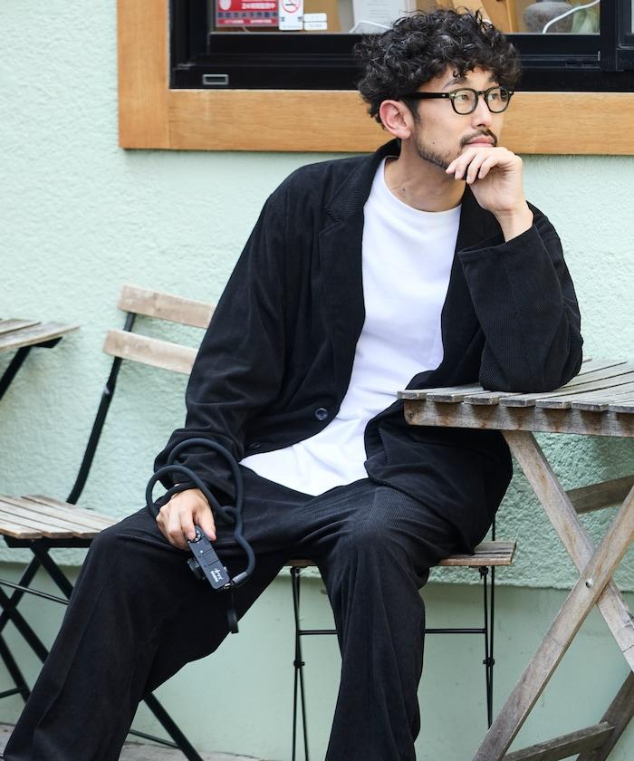Relax Fit 寬鬆燈芯絨西裝夾克套裝
