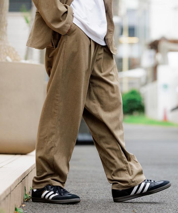 Relax Fit 寬鬆燈芯絨西裝夾克套裝